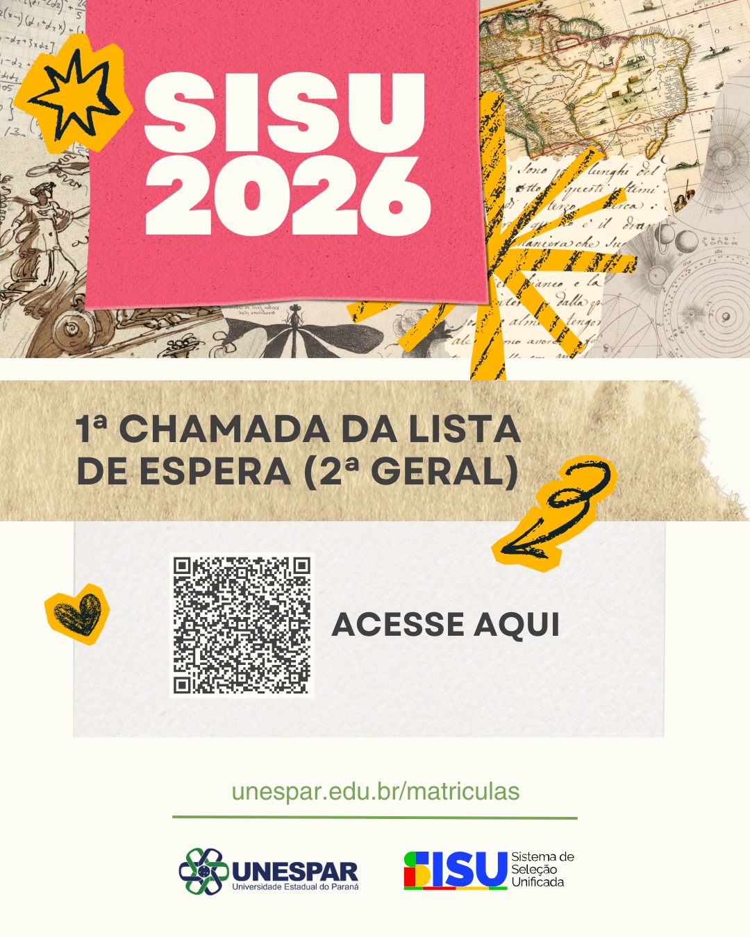 Sisu 2026: Confira a lista de aprovados na 1º chamada da lista de espera