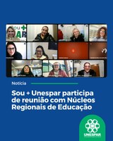 Programa Sou + Unespar se reúne com NRE's para fortalecer parcerias e apresentar os resultados das ações extensionistas voltadas ao ensino médio. Iniciativas como Mostra de Profissões e Aulões de Revisão impactaram mais de 30 mil estudantes em 2024.