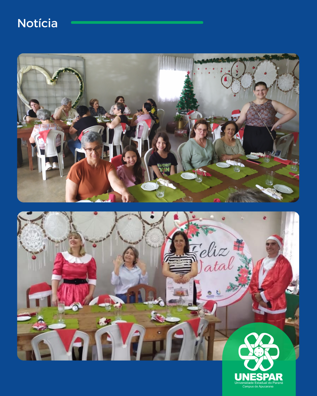 UNAPI Apucarana encerra primeiro semestre com confraternização natalina