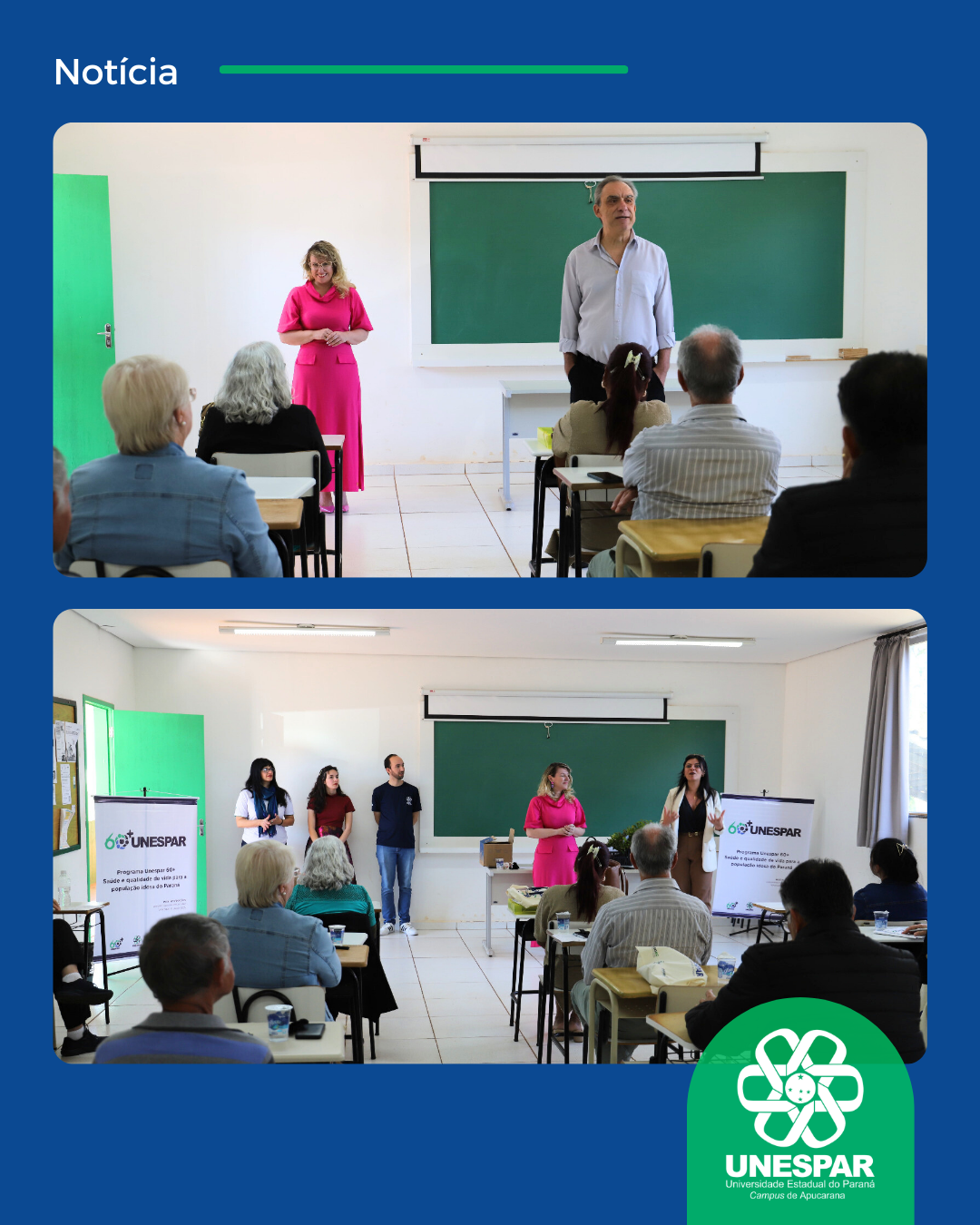 UNAPI inicia atividades com calorosa recepção à primeira turma