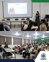 Diálogo sobre a Divisão de Assuntos Estudantis (DivAs) e o Programa CEDH Acolhe – Apoio Psicológico, com a participação da Psicóloga e Agente Universitária Profissional Ana Paula Cantagalli.