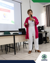 Palestra "Estratégias e Caminhos para a Inclusão no Ensino Superior", ministrada pela Profª Dra. Cristina Cerezuela.