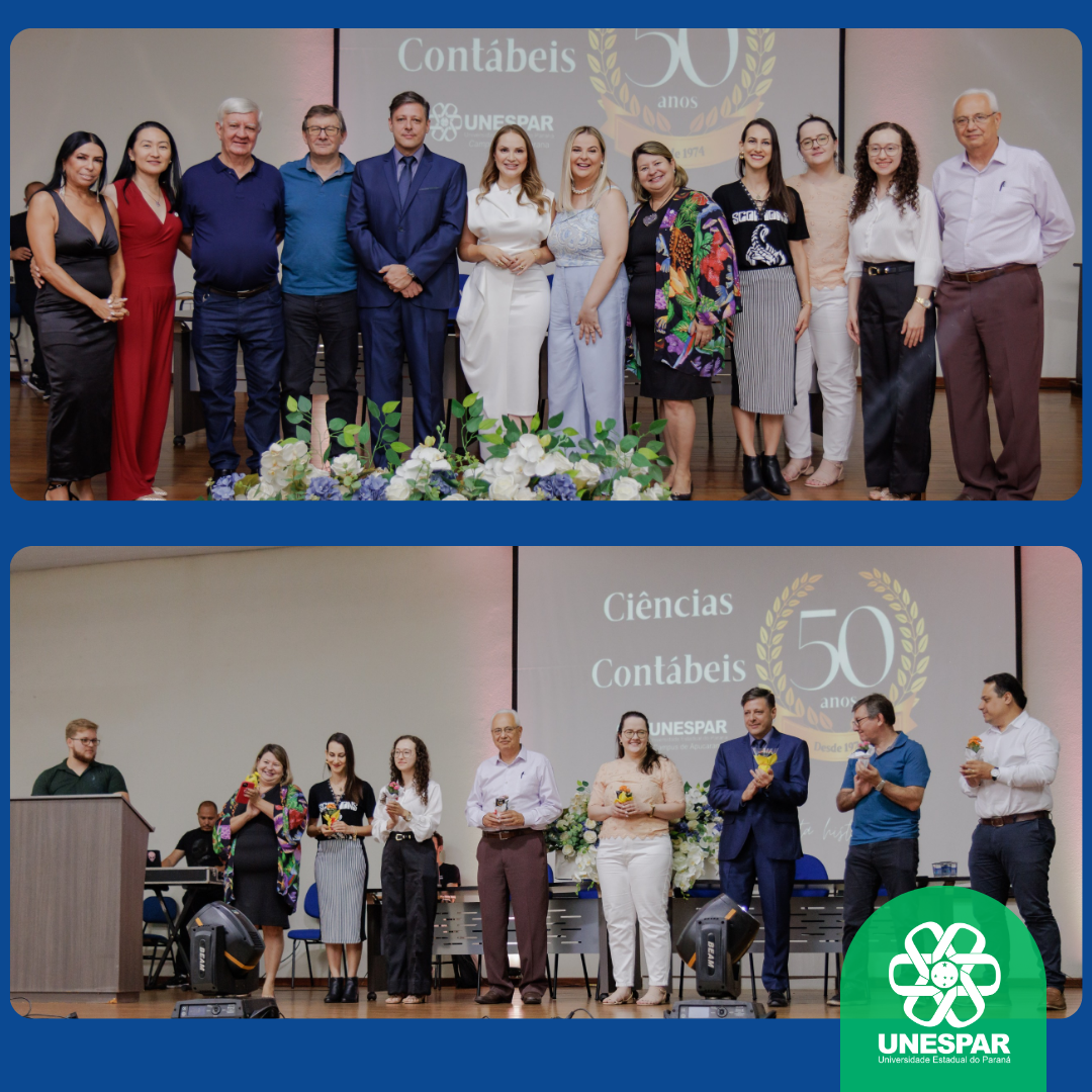 UNESPAR Apucarana celebra o aniversário de 50 anos do curso de Ciências Contábeis em grande estilo