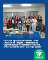 Atividade integrou o Projeto Fortalecendo Comunidades e reuniu estudantes, docentes e comunidade externa entre junho e dezembro de 2025