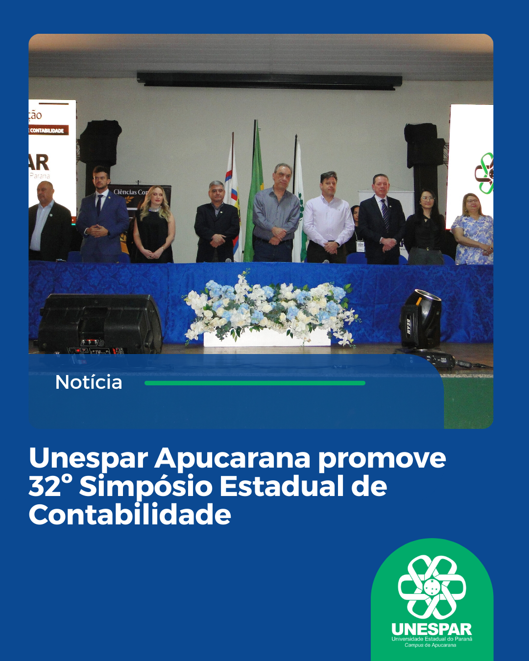 Unespar Apucarana promove 32º Simpósio Estadual de Contabilidade