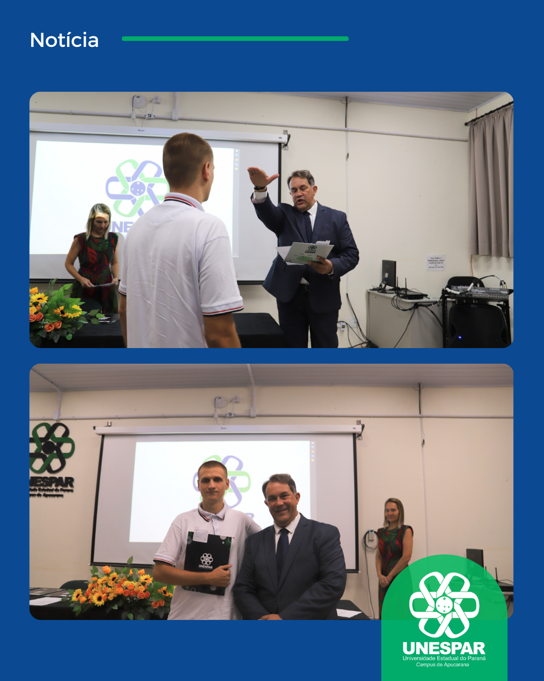 Unespar Campus de Apucarana realiza colação de grau antecipada