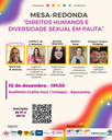 Unespar Campus de Apucarana promove mesa-redonda sobre direitos humanos e diversidade sexual