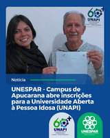 Curso gratuito oferece formação teórica, prática e cultural para pessoas com 60 anos ou mais