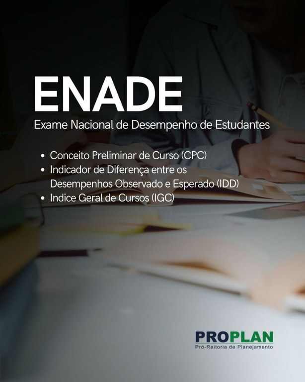 Unespar disponibiliza dados do Enade de forma interativa