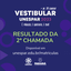 Resultado 2 chamada vestibular