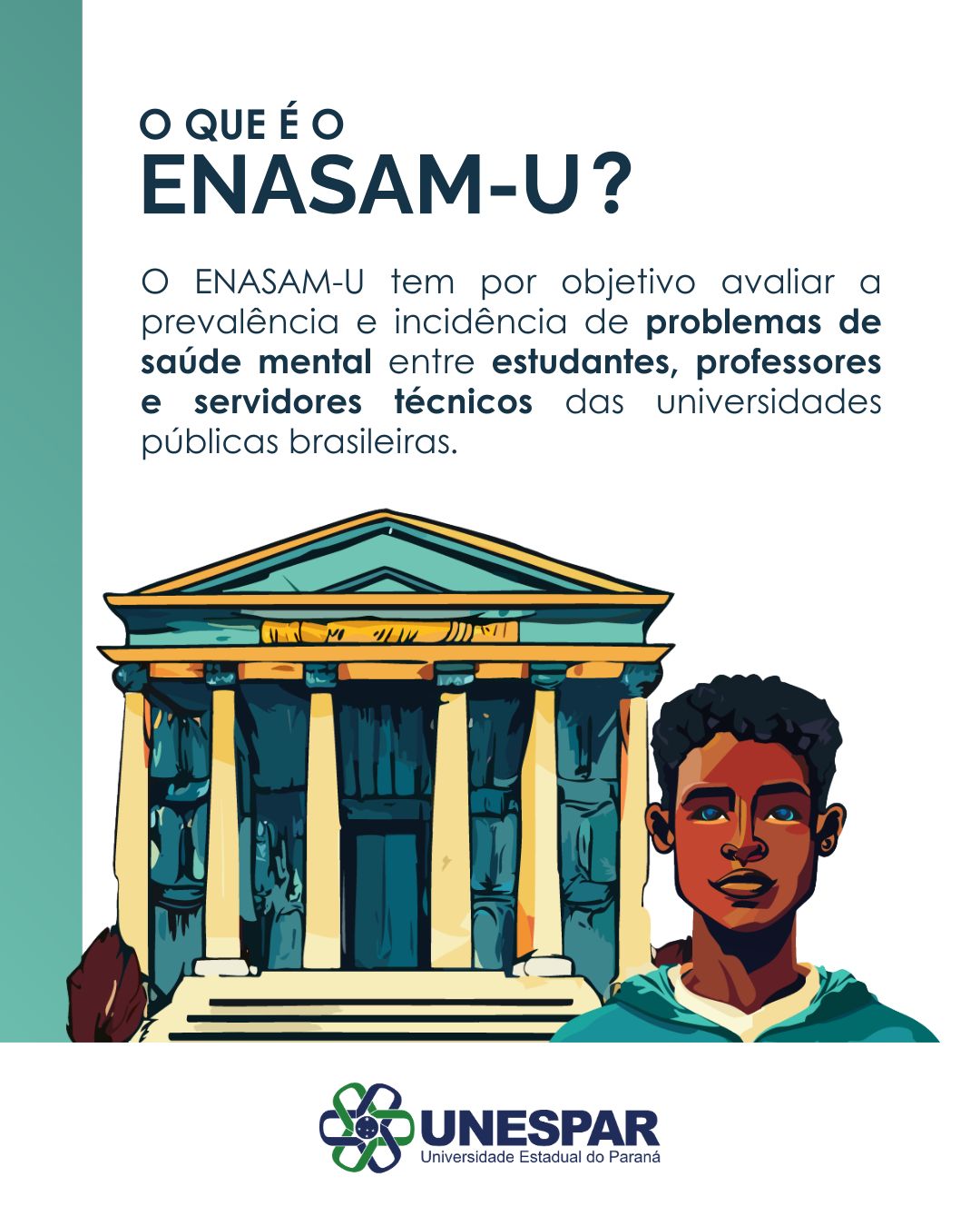 Unespar é selecionada para mapeamento de saúde mental em universidades brasileiras