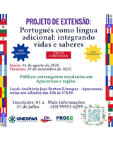 Iniciativa oferece oficinas gratuitas com foco na inclusão social, linguística e cultural