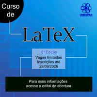 Curso gratuito e on-line 