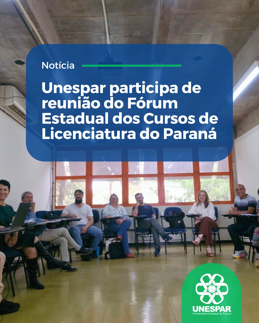 Unespar participa de reunião do Fórum Estadual dos Cursos de Licenciatura do Paraná