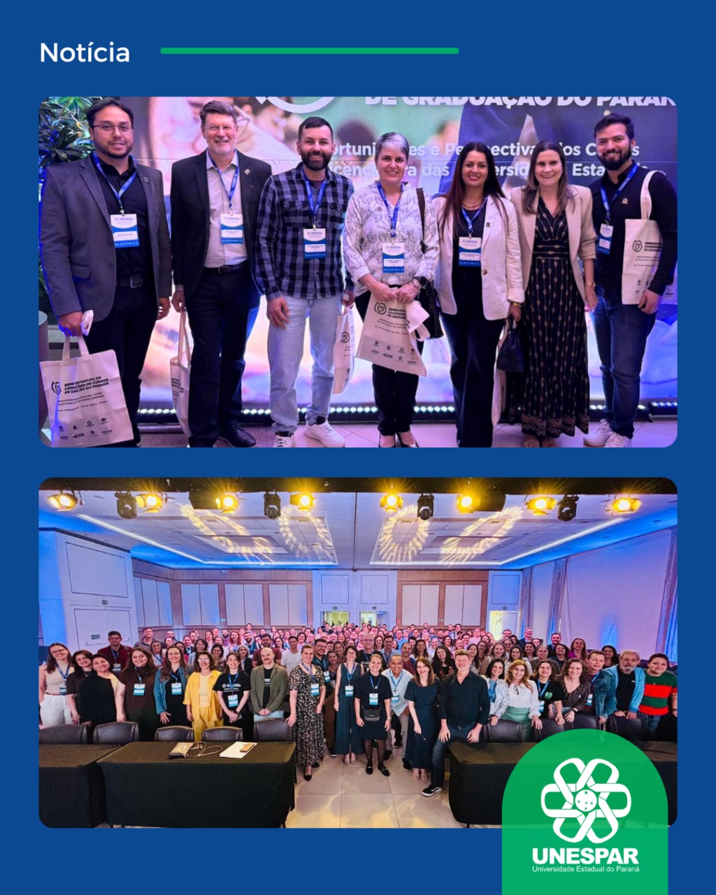 Unespar participa do Seminário Estadual de Coordenações de Cursos de Graduação do Paraná