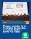 Unespar participa do VI Congresso da Sociedade de Análise de Risco Latino-Americana Unespar participa do VI Congresso da Sociedade de Análise de Risco Latino-Americana
