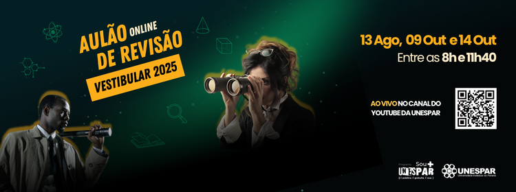 Unespar promove Aulões de revisão para Vestibular 2025 e Enem