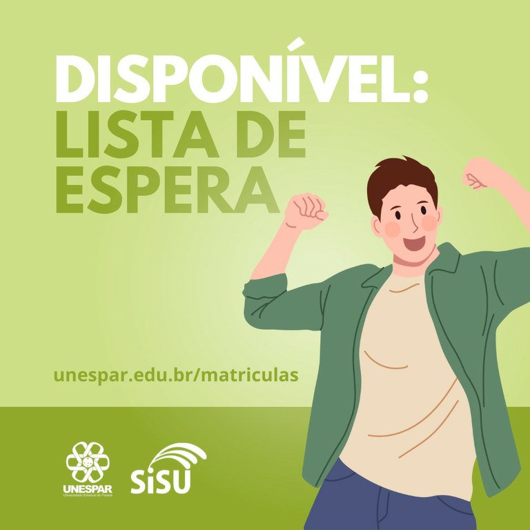 Unespar publica Lista de Espera do SiSU 2024