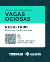 Vagas Ociosas: Campus de Apucarana divulga lista de aprovados na 1ª fase