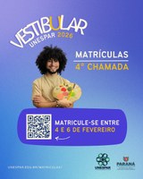 As matrículas acontecem até o dia 6 de fevereiro