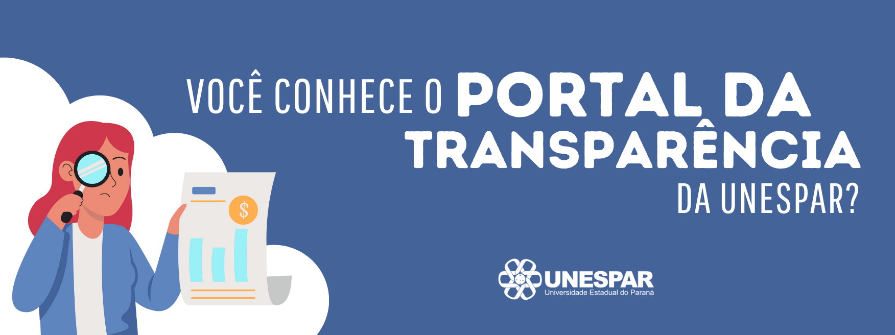 Você conhece o Portal da Transparência da Unespar?