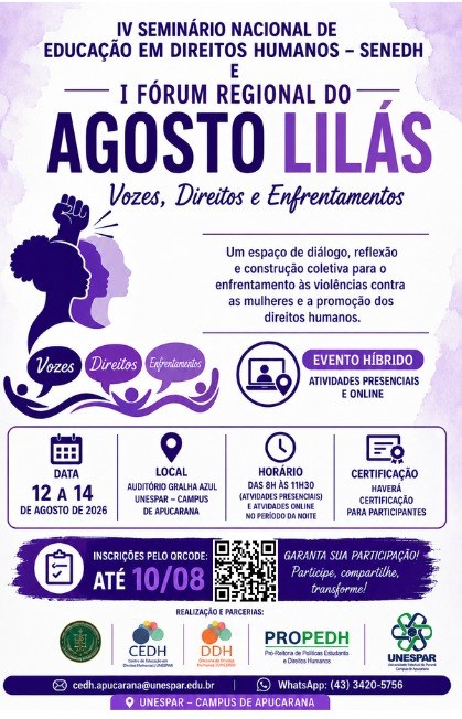 Agosto Lilás - 2