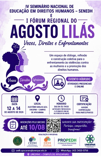 Agosto Lilás - 2