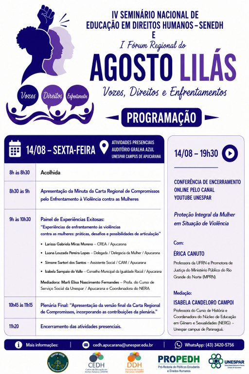 Agosto Lilás - 3
