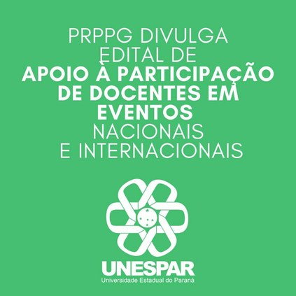 PRPPG divulga edital de apoio à participação de docentes em eventos nacionais e internacionais